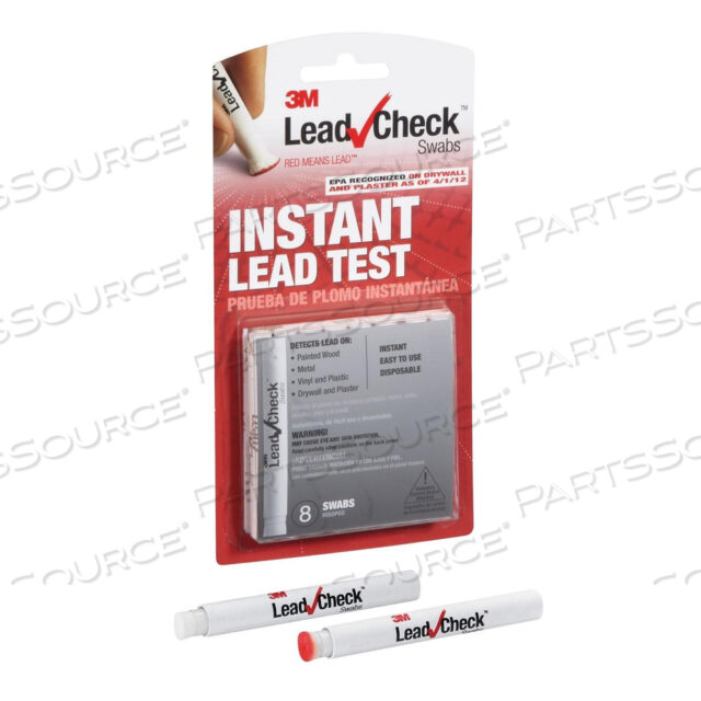 17834-20910 3M LEADCHECK SWABS, LC-8S10C