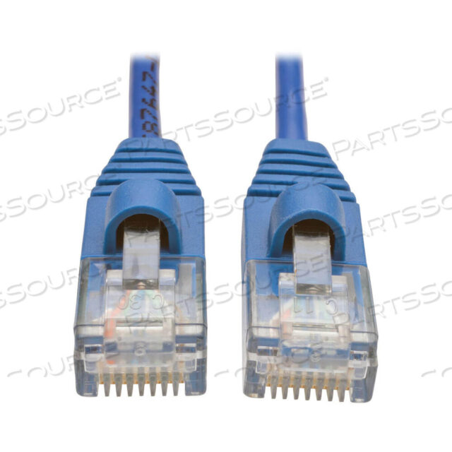 OEM#: N001-S02-BLETHERNET CABLE, CAT5E 350 MHZ SNAGLESS MOLDED SLIM (UTP) (RJ45 M/M), СИНИЙ, 2 фута от Tripp Lite