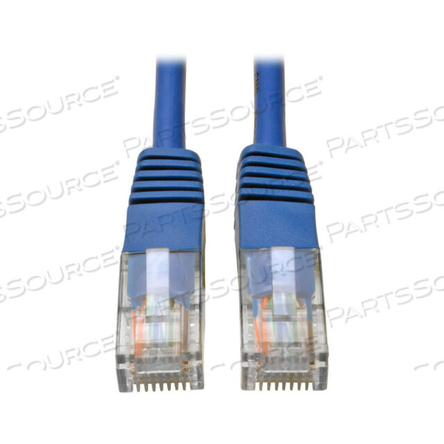 OEM#: N002-002-BLETHERNET CABLE, CAT5E 350 MHZ MOLDED (UTP) (RJ45 M/M), POE, СИНИЙ, 2 фута от Tripp Lite
