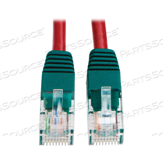 OEM#: N010-010-RDETHERNET-КАБЕЛЬ, CAT5E 350 MHZ CROSSOVER MOLDED (UTP) (RJ45 M/M), POE, КРАСНЫЙ, 10 ФУТОВ от Tripp Lite