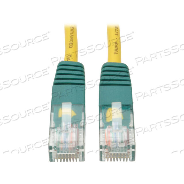 OEM#: N010-010-YWETHERNET КАБЕЛЬ, CAT5E 350 MHZ CROSSOVER MOLDED (UTP) (RJ45 M/M), POE, ЖЕЛТЫЙ, 10 ФУТОВ от Tripp Lite