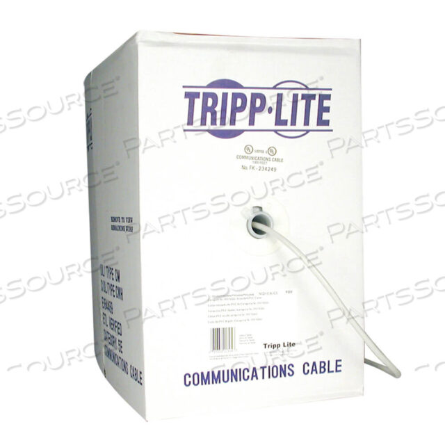 OEM#: N028-01K-GY1000FT CAT5E CAT5 350MHZ НАРУЖНЫЙ Сплошной ПВХ-кабель СЕРЫЙ 1000 от Tripp Lite