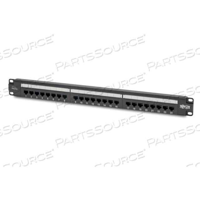 OEM#: N052-P24CAT5 / CAT5E POE PATCH-ПАНЕЛЬ 24-ПОРТОВАЯ 110 568A/B RJ45 1URM TAA от Tripp Lite