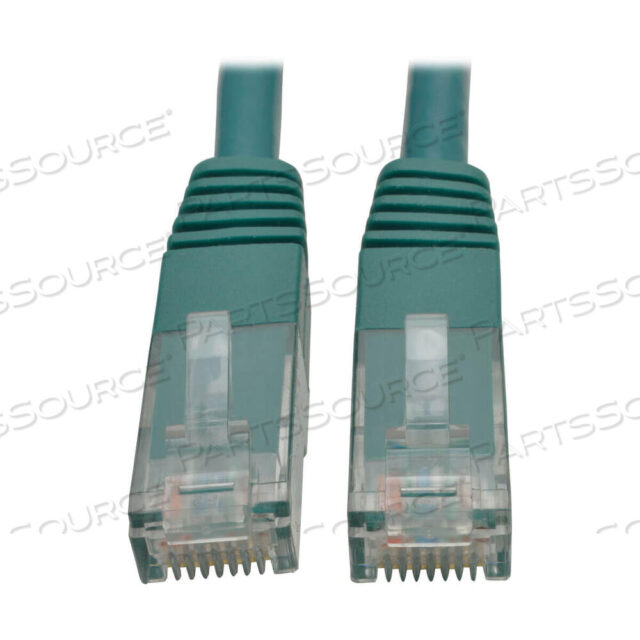 OEM#: N200-001-GNCAT6 CAT5E GIGABIT MOLDED PATCH CABLE RJ45 M/M 550MHZ GREEN 1FT от Tripp Lite