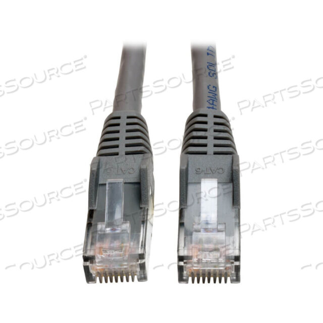 OEM#: N201-050-GY-КАБЕЛЬ PETHERNET, CAT6 GIGABIT SNAGLESS MOLDED PLENUM-RATED (UTP), RJ45 M/M, СЕРЫЙ, 50 ФУТОВ от Tripp Lite