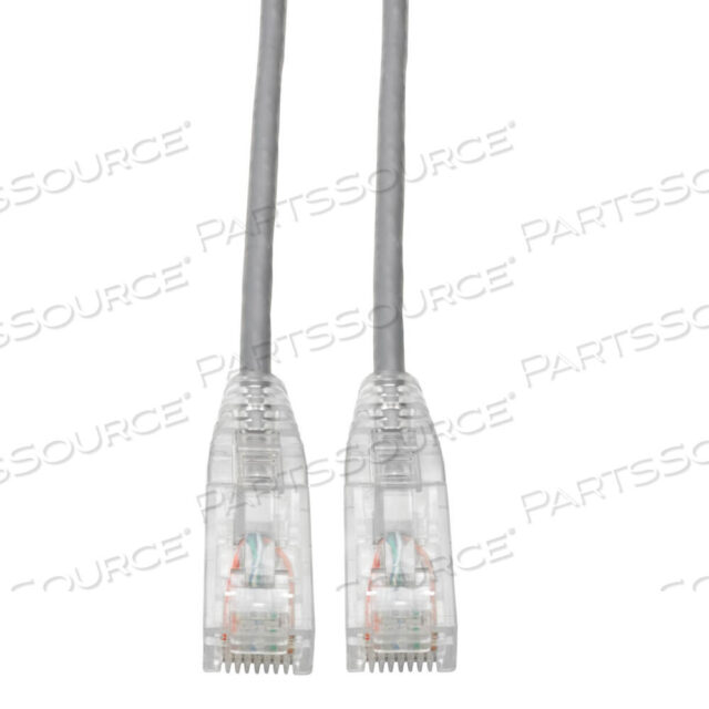 OEM#: N201-S02-GYETHERNET CABLE, CAT 6 GIGABIT SNAGLESS SLIM (UTP), RJ45 M/M, СЕРЫЙ, 2 ФУТА от Tripp Lite