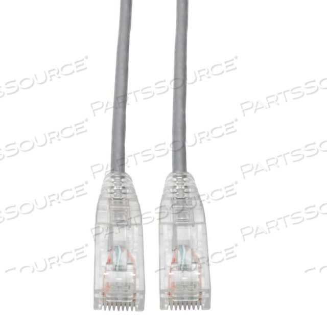 OEM#: N201-S10-GYETHERNET CABLE, CAT 6 GIGABIT SNAGLESS SLIM (UTP), RJ45 M/M, СЕРЫЙ, 10 ФУТОВ от Tripp Lite