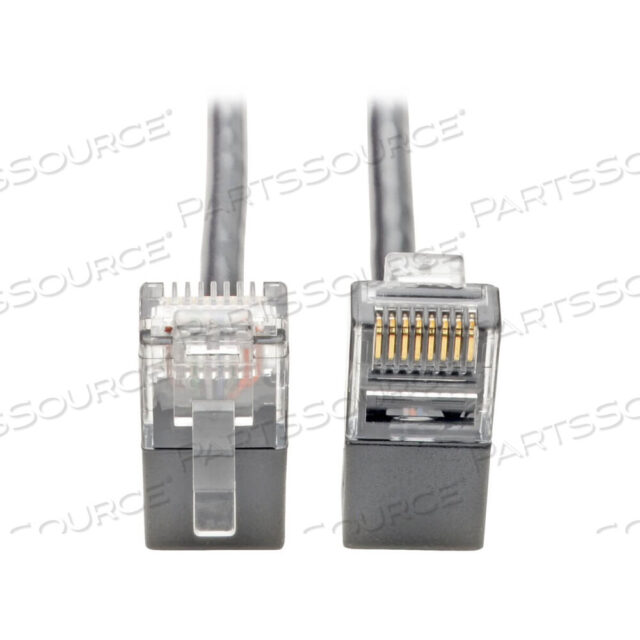 OEM#: N201-SR2-GYETHERNET CABLE, CAT 6 GIGABIT SNAGLESS SLIM (UTP), ПРАВЫЙ УГОЛ, RJ45 M/M, СЕРЫЙ, 2 ФУТА от Tripp Lite