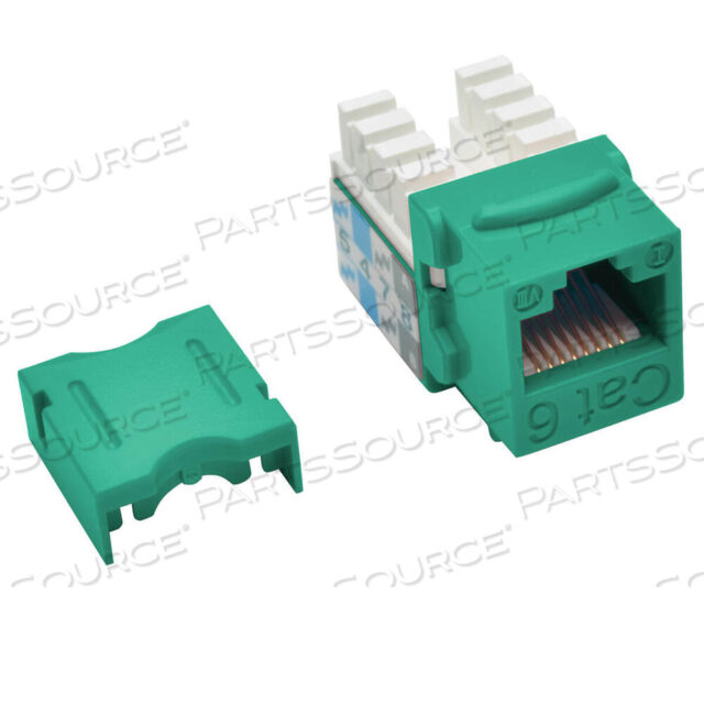 OEM#: N238-001-GNCAT6 CAT5E 110 STYLE PUNCH DOWN KEYSTONE JACK RJ45 GREEN TAA GSA от Tripp Lite