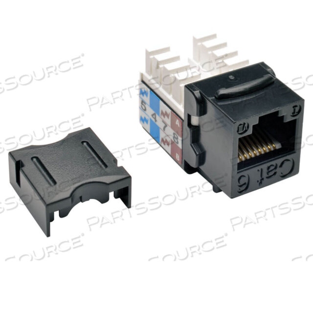 OEM#: N238-010-BKCAT6 CAT5E 110 STYLE PUNCH DOWN KEYSTONE JACK BLACK 10-PACK TAA от Tripp Lite
