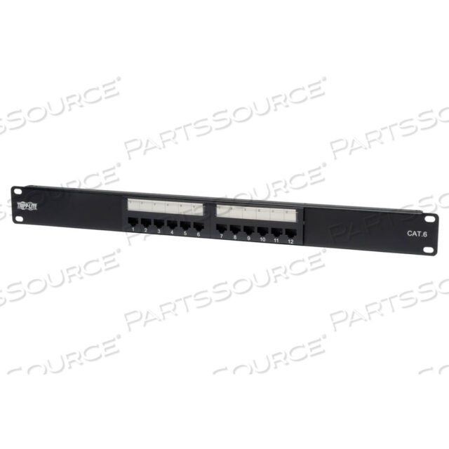 OEM#: N252-01212-PORT CAT6 PATCH PANEL 568B 110 PUNCH DOWN RJ45 1URM TAA GSA от Tripp Lite