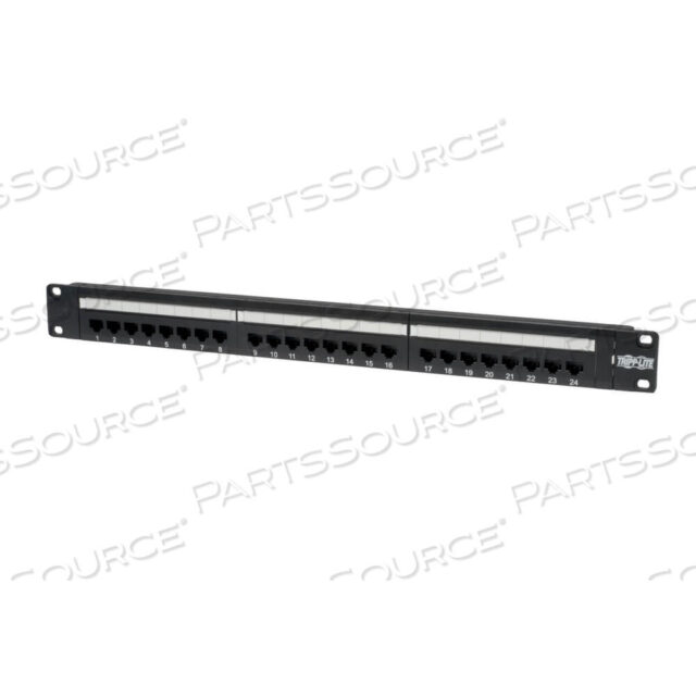 OEM#: N252-02424-PORT CAT6 PATCH PANEL RACKMOUNT 110 RJ45 ETHERNET 1U 568B TAA от Tripp Lite