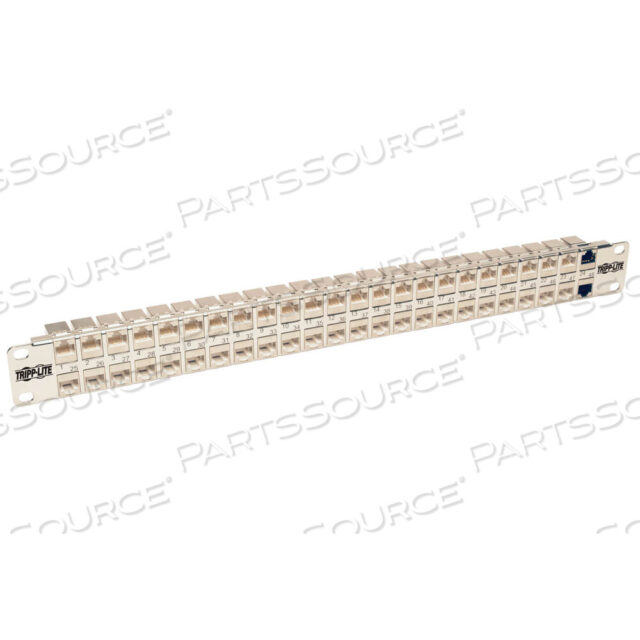 OEM#: N254-048-SH-6A48-PORT СТОЙКА ЭКРАНИРОВАННАЯ CAT6A ПРОХОДНАЯ ПАТЧ-ПАНЕЛЬ 1U TAA от Tripp Lite