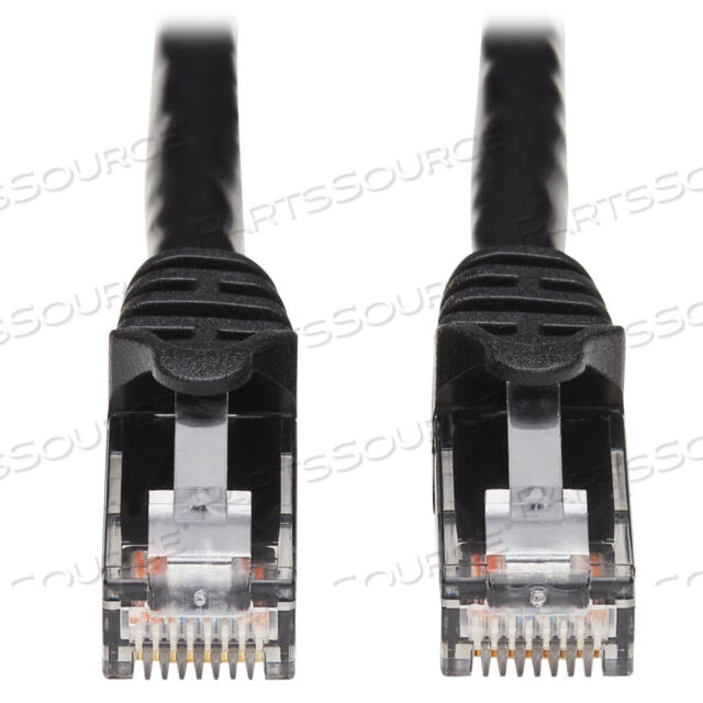 OEM#: N261-003-BK3FT УЛУЧШЕННЫЙ CAT6 CAT6A SNAGLESS 10G PATCH CABLE RJ45 M/M ЧЕРНЫЙ от Tripp Lite