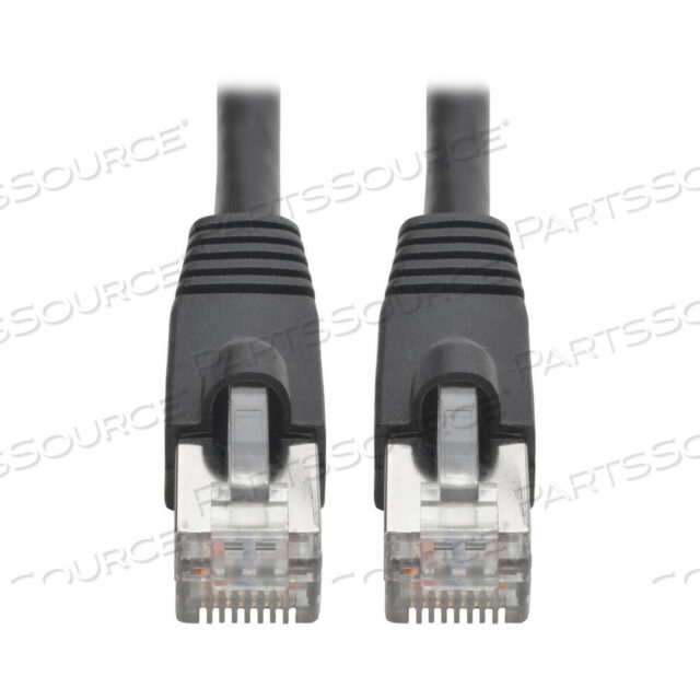 OEM#: N262-025-BKCAT6A SNAGLESS SHIELDED STP PATCH CABLE 10G, POE, ЧЕРНЫЙ M/M 25FT от Tripp Lite