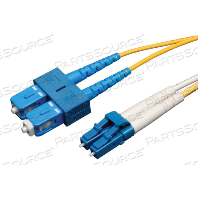 OEM#: N366-15M15M ДУПЛЕКСНЫЙ ОДНОМОДОВЫЙ ВОЛОКОННЫЙ 8.3/125 патч-кабель LC/SC 50 футов от Tripp Lite