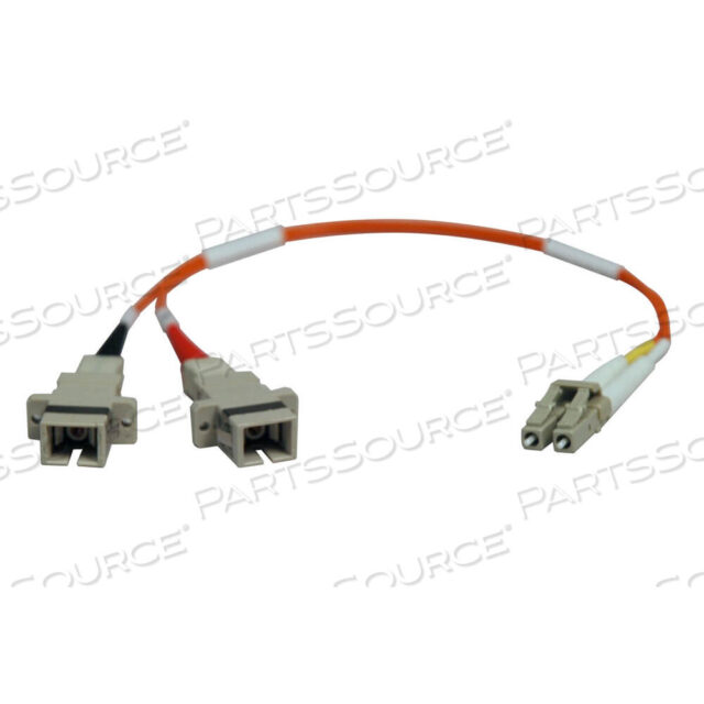 OEM#: N458-001-620.3M ДУПЛЕКСНЫЙ МНОГОМОДОВЫЙ ОПТОВОЛОКНО 62.5/125 АДАПТЕР LC-M/SC-F 1 ФУТ от Tripp Lite