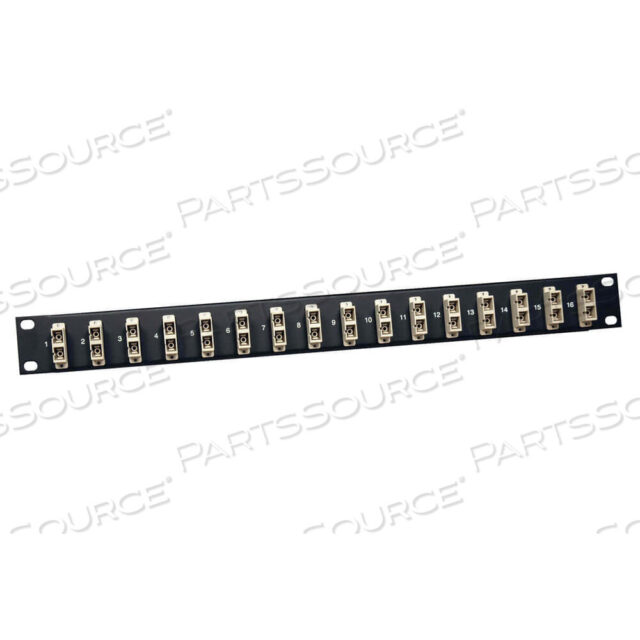 OEM#: N490-016-SCSC16-PORT FIBER PATCH PANEL 62.5/125 OR 50/125 SC/SC 1URM by Tripp Lite