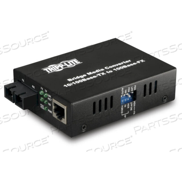 OEM#: N784-001-SC10/100BASET TO 100BASEFX-SC ОПТОВОЛОКОННЫЙ МЕДИАКОНВЕРТЕР RJ45 SC от Tripp Lite