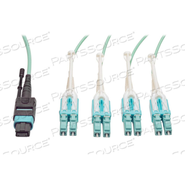 OEM#: N844-01M-8LC-PTFAN-OUT КАБЕЛЬ PUSH / PULL TAB MTP/MPO TO 8 X LC 40GBASE OM3 PLEN от Tripp Lite