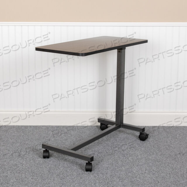 OEM#: NAN-LT-28-D-OAK-GGFENWICK РЕГУЛИРУЕМЫЙ ПРИКРОВАТНЫЙ СТОЛ НА КОЛЕСАХ ДЛЯ ДОМА И БОЛЬНИЦЫ от Flash Furniture