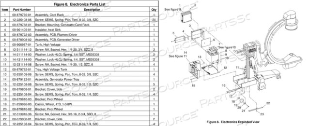 OEM#: 21259986004 КОЛЕСО - ЧЕРНОЕ от OEC Medical Systems (GE Healthcare)