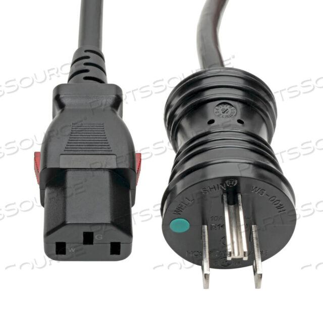 OEM#: P006-L06-HG106FT 18 AWG NEMA 5-15P - C13 ШНУР ПИТАНИЯ МЕДИЦИНСКОГО КЛАССА - ЧЕРНЫЙ от Tripp Lite