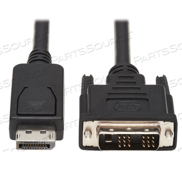 OEM#: P581-0066FT DISPLAYPORT DVI-D MALE/MALE LATCHES SINGLE LINK CABLE ADAPTER - ЧЕРНЫЙ от Tripp Lite