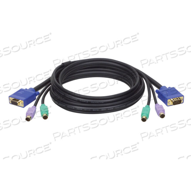 OEM#: P753-0066FT PS/2 3-В-1 КАБЕЛЬНЫЙ КОМПЛЕКТ ДЛЯ B007-008 KVM-ПЕРЕКЛЮЧАТЕЛЯ 6 от Tripp Lite