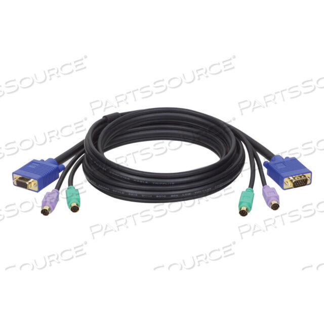 OEM#: P753-010КОМПЛЕКТ КАБЕЛЕЙ ДЛЯ B007-008 KVM-ПЕРЕКЛЮЧАТЕЛЯ 10 ФУТОВ PS/2 3-В-1 10 от Tripp Lite