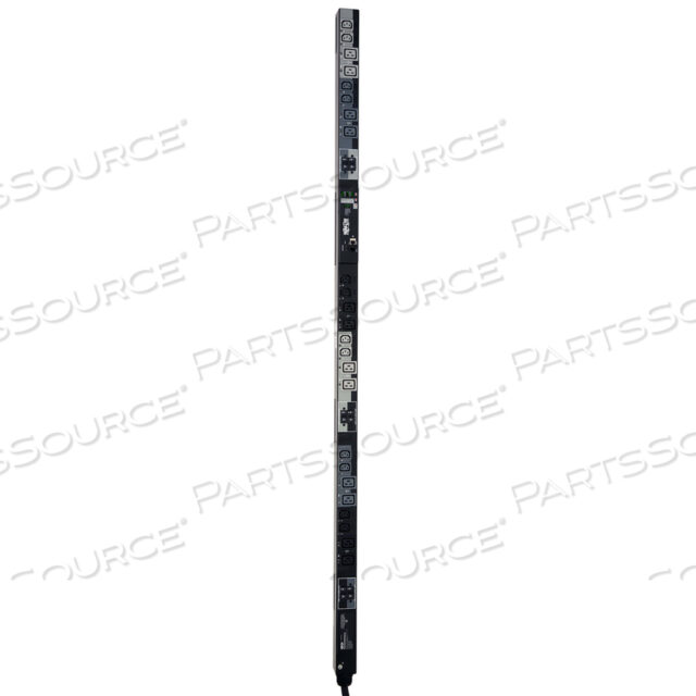 PDU 3-ФАЗНЫЙ ПЕРЕКЛЮЧАЕМЫЙ 220В/230В 27.6КВТ C13 C19 IEC309 63A КРАСНЫЙ 0U