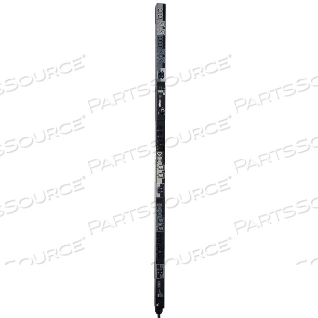 PDU 3-ФАЗНЫЙ ПЕРЕКЛЮЧАЕМЫЙ 240В 7.3КВТ C13 C19 L22-30P ВЕРТИКАЛЬНЫЙ 0URM
