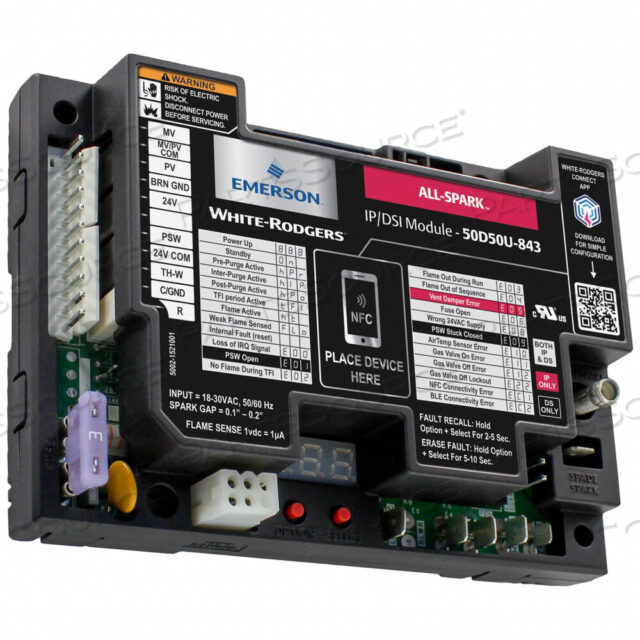 OEM#: 50D50U-843УНИВЕРСАЛЬНЫЙ МОДУЛЬ ЗАЖИГАНИЯ от White-Rodgers