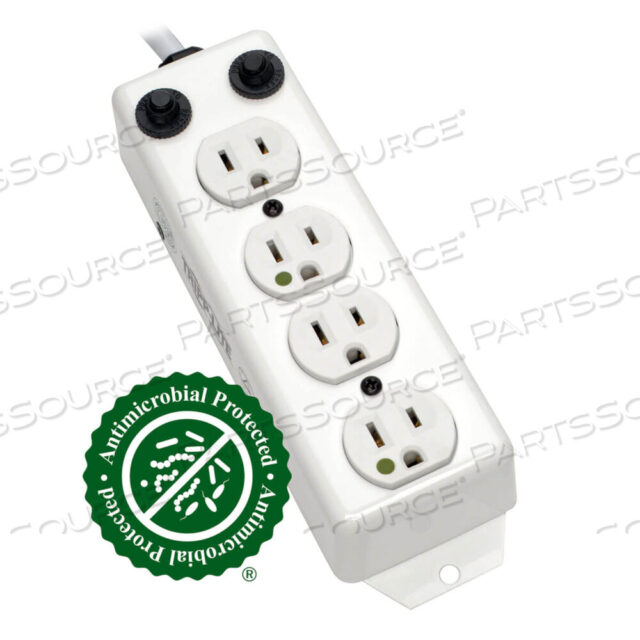 OEM#: PS-407-HG-OEMPOWER STRIP MEDICAL HOSPITAL GRADE UL1363A 4 РОЗЕТКИ 15A 7-ФУТОВЫЙ ШНУР от Tripp Lite
