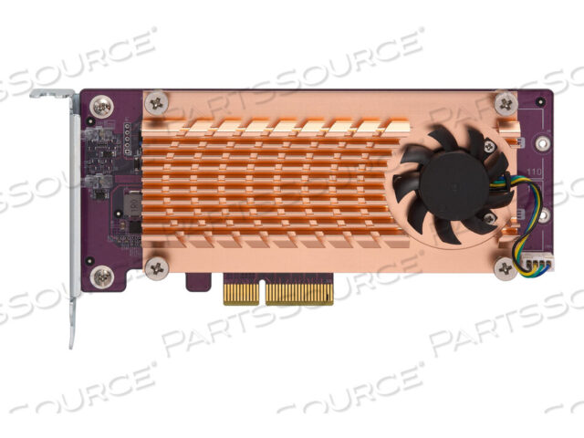 OEM#: QM2-4P-384QUAD M.2 PCIE SSD EXPANSION CARD by QNAP Security