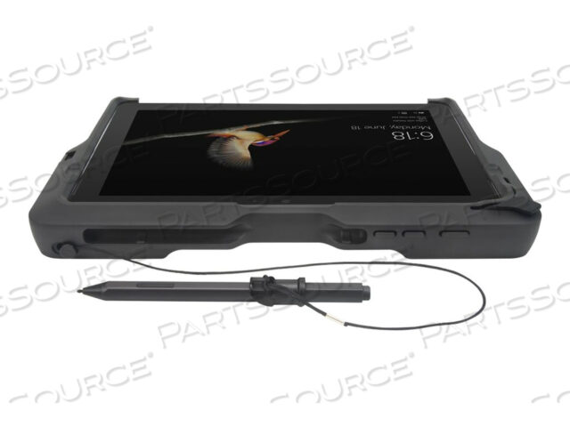 BLACKBELT RUGGED CASE WITH INTEGRATED CAC READER FOR SURFACE GO AND SURFACE GO 2 (K97320WW), PROTECTIVE CASE FOR TABLET, RUGGED, SILICONE, POLYCA