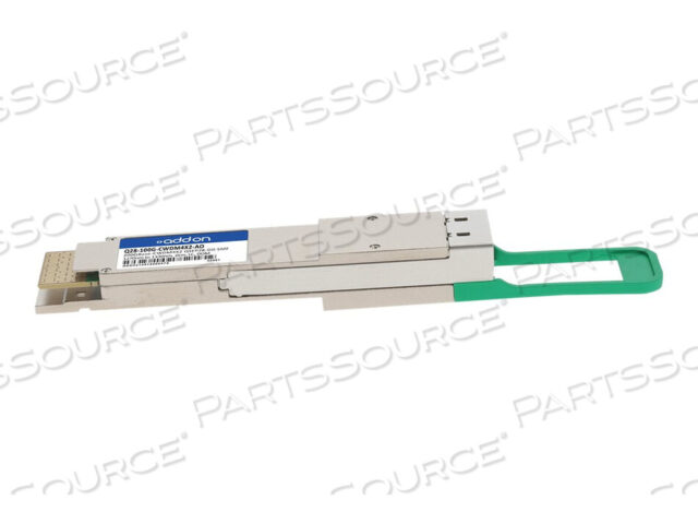 OEM#: Q28-100G-CWDM4X2-AOADDON 2X 100GBASE-CWDM4 QSFP28-DD ПРИЕМОПЕРЕДАТЧИК (SMF, 1270 нм от ADDON), СООТВЕТСТВУЮЩИЙ MSA И TAA