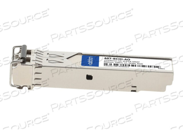 OEM#: 407-BCHI-AOADDON Совместимый с DELL 407-BCHI приемопередатчик 25GBASE-SR SFP28 с двойной скоростью передачи данных 10/25G CAP от ADDON