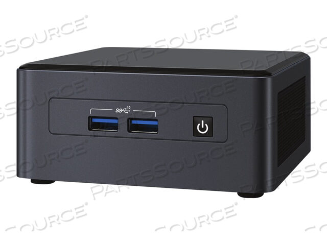 СЛЕДУЮЩИЙ КОМПЛЕКТ ВЫЧИСЛИТЕЛЬНЫХ МАТЕРИАЛОВ 11 PRO KIT, NUC11TNHV50L, BAREBONE, МИНИ-ПК, 1 X CORE I5 1145G7 / 2,6 ГГЦ, ОЗУ 0 ГБ, ГРАФИКА IRIS XE, GIGE, 2,5 GIGE,