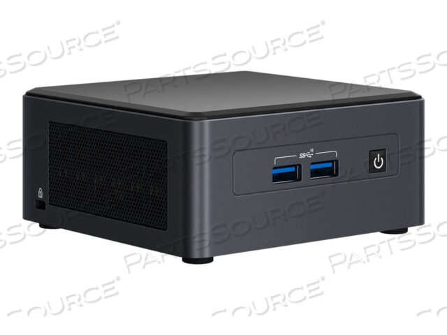 СЛЕДУЮЩАЯ ЕДИНИЦА ВЫЧИСЛИТЕЛЬНОГО КОМПЛЕКТА 11 PRO, NUC11TNHV5, BAREBONE, МИНИ-ПК, 1 X CORE I5 1145G7 / 2,6 ГГЦ, ОЗУ 0 ГБ, ГРАФИКА IRIS XE, GIGE, 2,5 GIGE, WLAN: