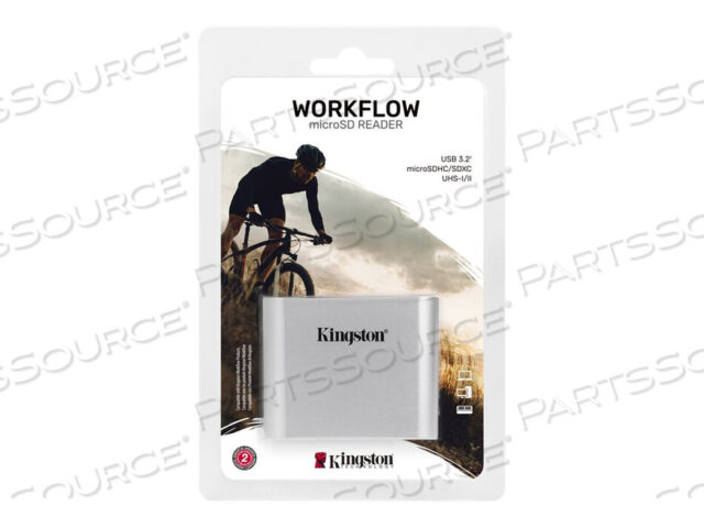 OEM#: WFS-SDCUSB3.2 GEN1 WORKFLOW DUAL-SLOT MICROSDHC от Kingston Technology