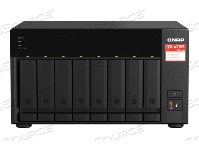 OEM#: TS-873A-8G-USQNAP НАСТОЛЬНЫЙ 8-СЕТЕВОЙ NAS/ISCSI IP-SAN, AMD от QNAP Security