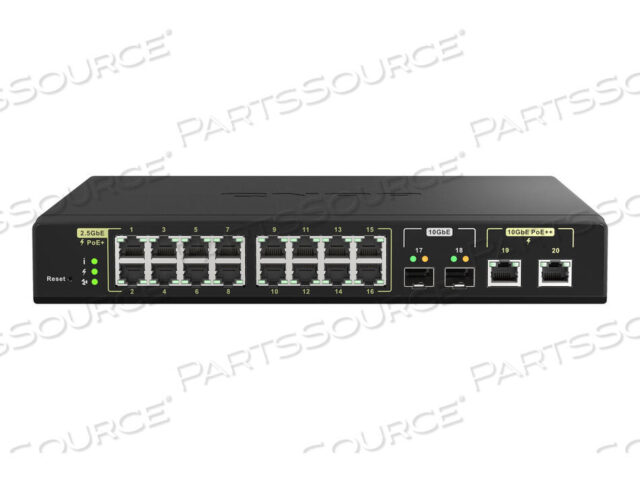 OEM#: QSW-M2116P-2T2S-USMICROCHIP VSC7448-02, 4 ГБ DDR3, 16 портов 2,5 Гбит/с с 802.3AT (30 Вт), 2 10 от QNAP Security