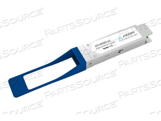 OEM#: 407-BBWV-AXAXIOM 100GBASE-SR4 QSFP28 ПРИЕМОПЕРЕДАТЧИК ДЛЯ DELL - 407-BBWV от Axiom