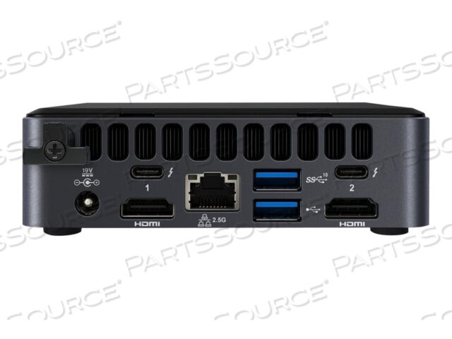 СЛЕДУЮЩИЙ БЛОК ВЫЧИСЛЕНИЙ 11 PRO KIT NUC11TNKI70Z, BAREBONE, МИНИ-ПК, 1 X CORE I7 1165G7, ОЗУ 0 ГБ, ГРАФИКА IRIS XE, GIGE, BLUETOOTH 5.2, WLAN: 802