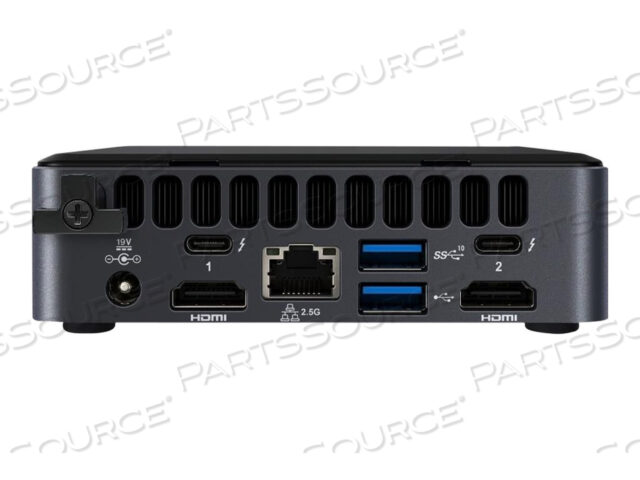 СЛЕДУЮЩИЙ БЛОК ВЫЧИСЛЕНИЙ 11 PRO KIT NUC11TNHI30Z, BAREBONE, МИНИ-ПК, 1 X CORE I3 1115G4, ОЗУ 0 ГБ, ГРАФИКА UHD, GIGE, BLUETOOTH 5.2, WLAN: 802.11A
