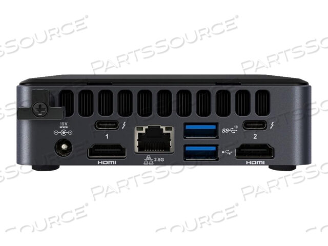 СЛЕДУЮЩИЙ БЛОК ВЫЧИСЛЕНИЙ 11 PRO KIT NUC11TNKV50Z, МИНИ-ПК, CORE I5 1145G7, VPRO, ОЗУ 0 ГБ, БЕЗ ЖЕСТКОГО ДИСКА, ГРАФИКА IRIS XE, GIGE, BLUETOOTH 5.2, WLAN: 802