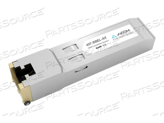 OEM#: 407-BBEL-AXAXIOM 1000BASE-T SFP-ТРАНСИВЕР ДЛЯ DELL - 407-BBEL от Axiom