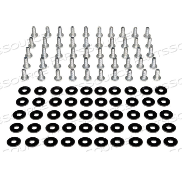 OEM#: SRSCREWSRACK ENCLOSURE SERVER CABINET THREADED HOLE HARDWARE KIT by Tripp Lite