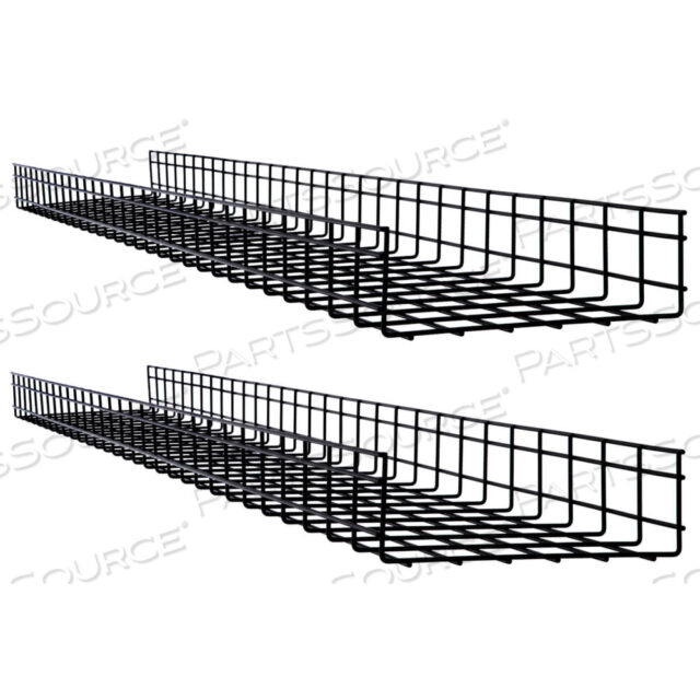OEM#: SRWB12410X2STR300 X 100 X 1500MM BLACK WIRE MESH CABLE TRAY by Tripp Lite